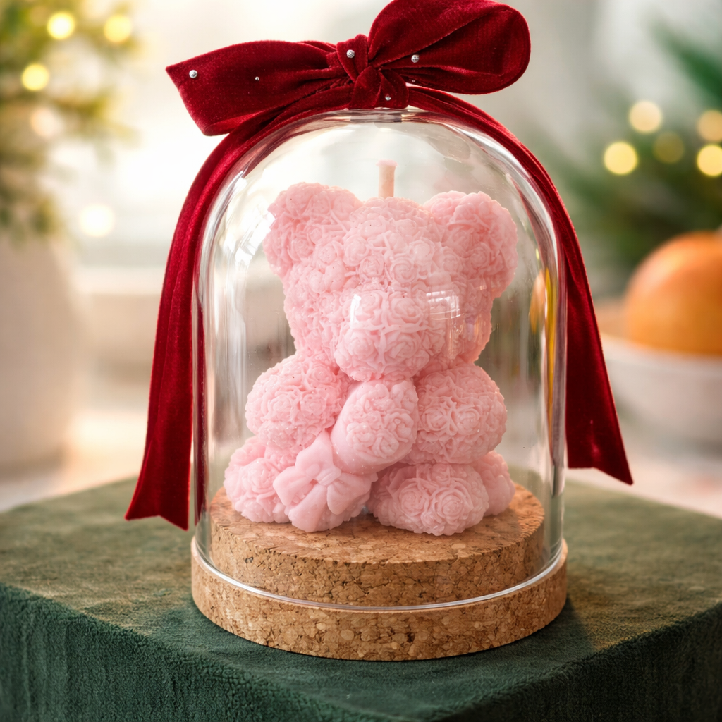 mini cloche nournours bougie