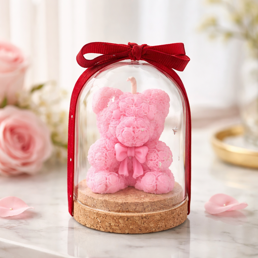 mini cloche nournours bougie