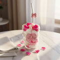 bougie verre chantilly fruit